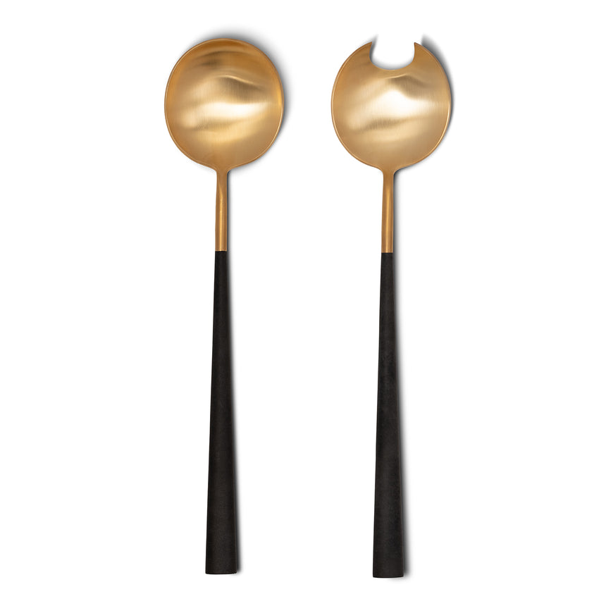 ADA Gold Salad servers