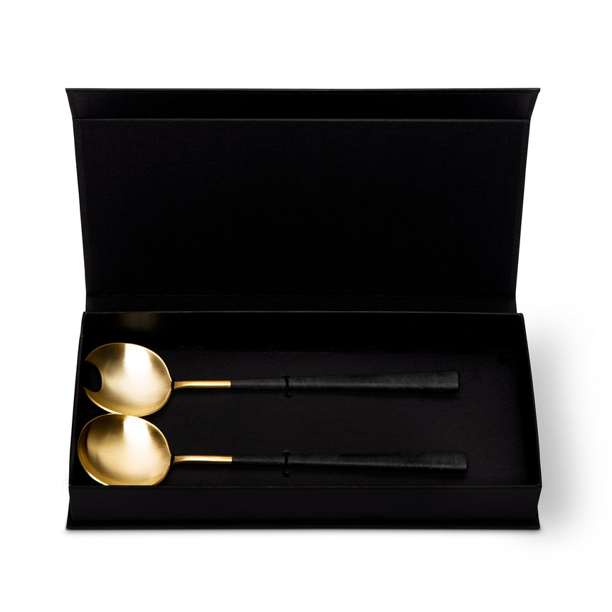 ADA Gold Salad servers