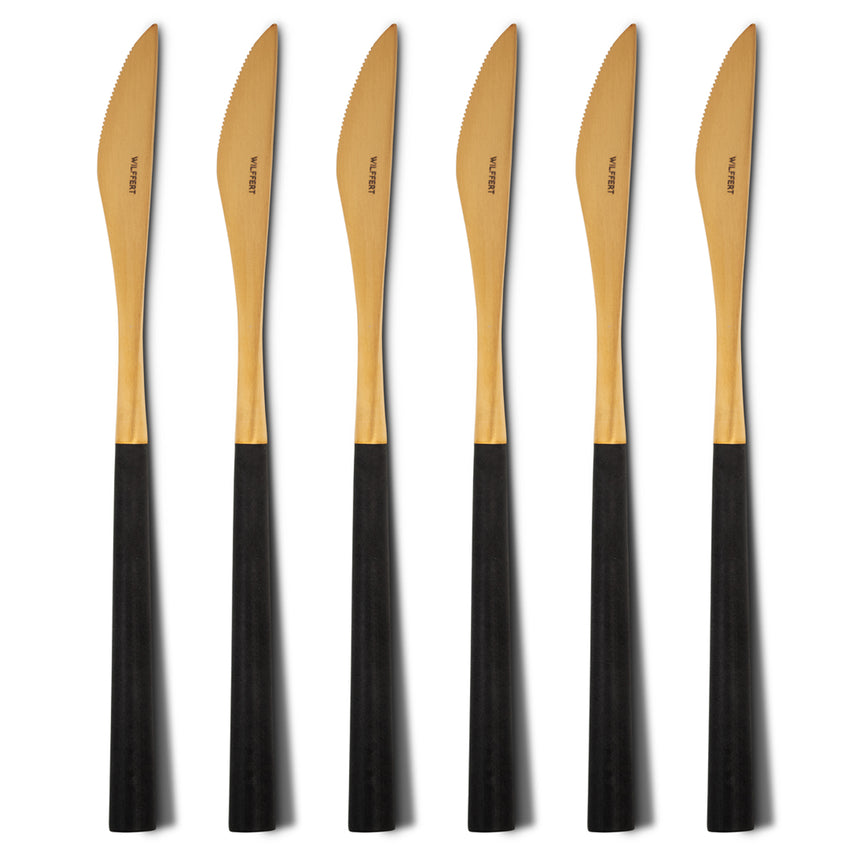 ADA Gold Dessert Knives